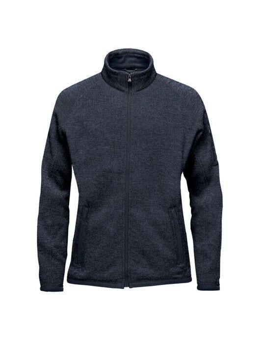 Stormtech FHZ-1W Ladies Avalanche FZ Fleece Jkt - Navyheather