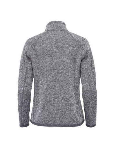 Stormtech FHZ-1W Ladies Avalanche FZ Fleece Jkt - Granite Heather