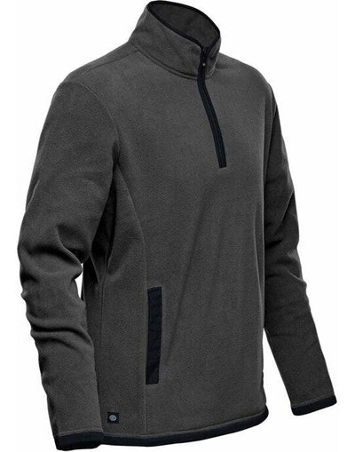 Stormtech FPL-1 Men Shasta Tech Fleece 1/4 Zip - Graphite Grey/Black