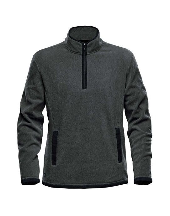 Stormtech FPL-1 Men Shasta Tech Fleece 1/4 Zip - Graphite Grey/Black