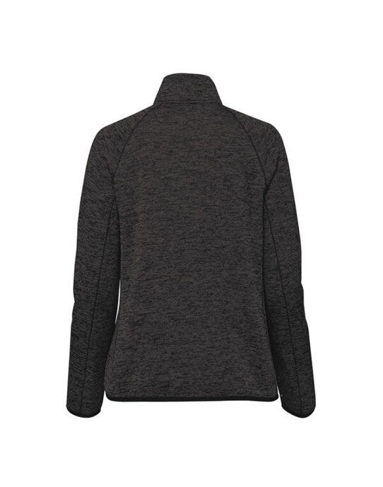 Stormtech FPX-1W Women's Yosemite FZ Fleece Jkt - Black Heather