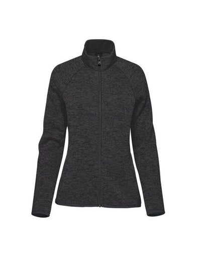 Stormtech FPX-1W Women's Yosemite FZ Fleece Jkt - Black Heather