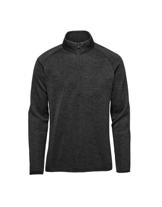 Stormtech FPX-2M Mens Yosemite 1/2 Zip Pullover - Black Heather
