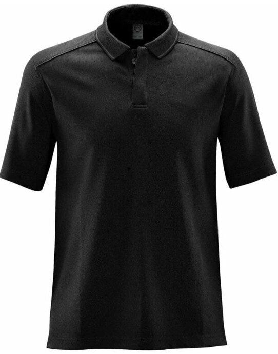 Stormtech GPX-5 Mens Endurance HD Polo - Black/Dolphin