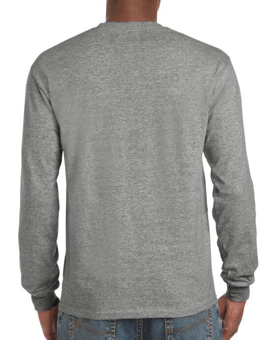 Gildan H400 Hammer Adult Long Sleeve T-Shirt - Graphite Heather
