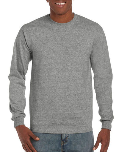 Gildan H400 Hammer Adult Long Sleeve T-Shirt - Graphite Heather