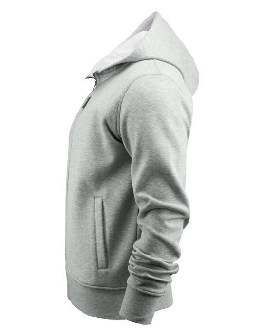 James Harvest HAR2111033 Parkwick Full Zip Hood - Grey Melange
