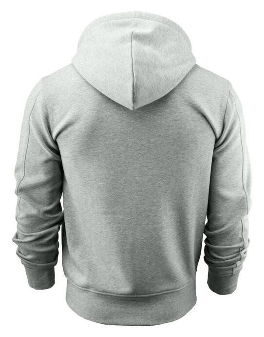 James Harvest HAR2111033 Parkwick Full Zip Hood - Grey Melange