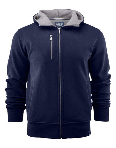 James Harvest HAR2111033 Parkwick Full Zip Hood - Navy