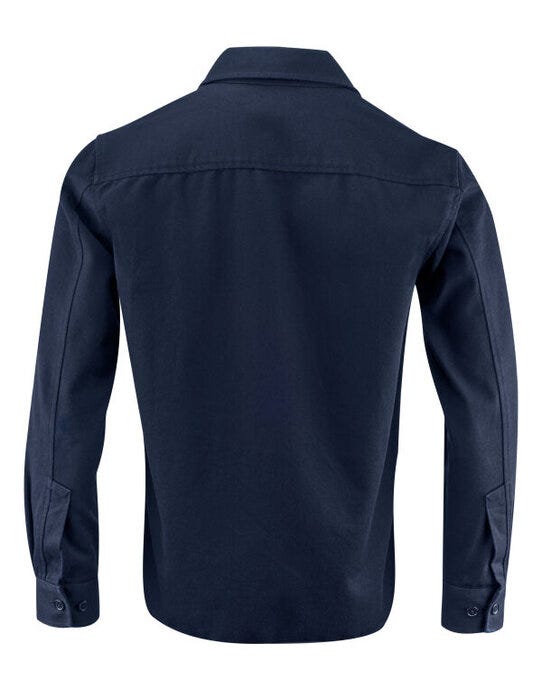 James Harvest HAR2111040 Highwoods Unisex Overshirt - Navy