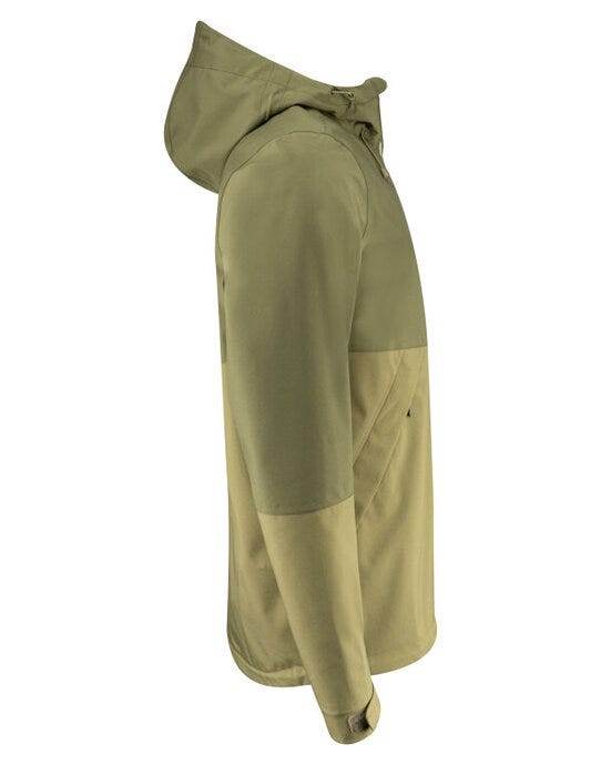 James Harvest HAR2111041 Northville Two-Tone Jacket - Moss Green