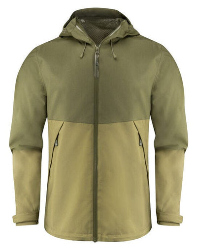 James Harvest HAR2111041 Northville Two-Tone Jacket - Moss Green