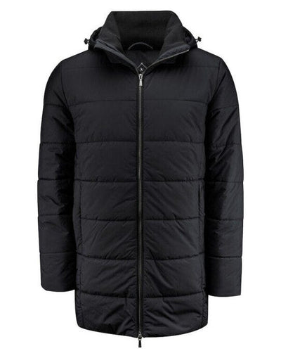 James Harvest HAR2111042 Nordmont Long Jacket - Black