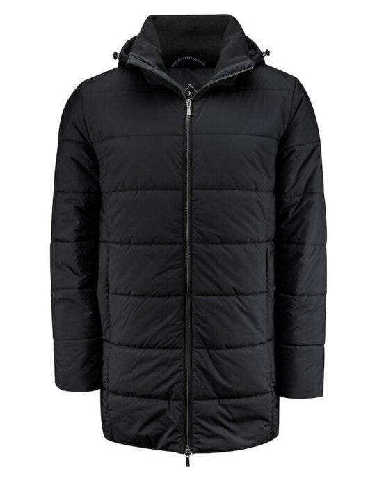 James Harvest HAR2111042 Nordmont Long Jacket - Black