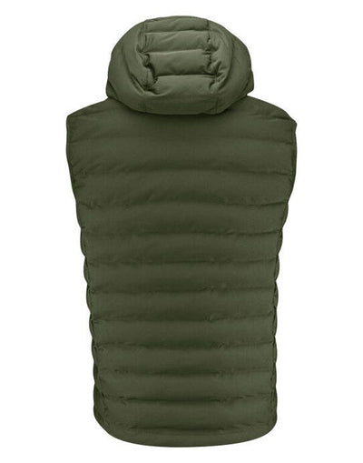 James Harvest HAR2111043 Woodlake Heights Vest - Moss Green