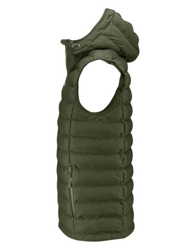 James Harvest HAR2111043 Woodlake Heights Vest - Moss Green