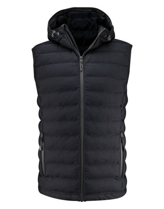 James Harvest HAR2111043 Woodlake Heights Vest - Black