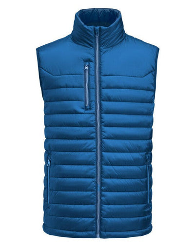 James Harvest HAR2111051 Meadows Vest - Blue
