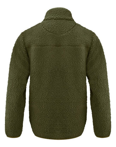 James Harvest HAR2111500 Kingsley Sherpa Fleece - Moss Green