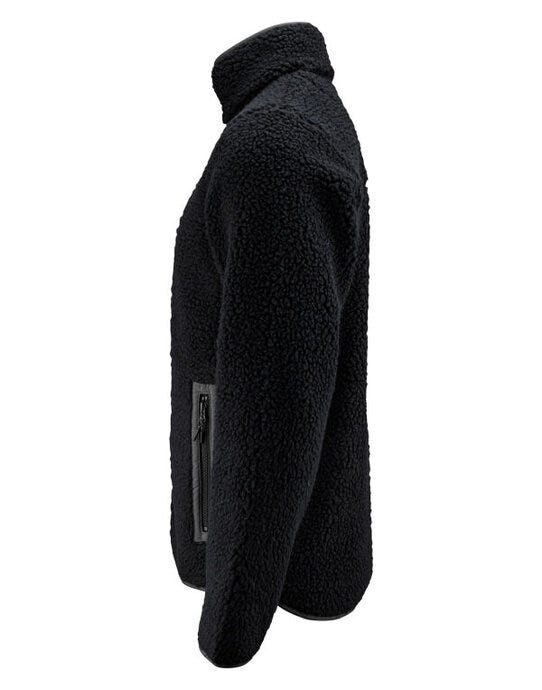 James Harvest HAR2111500 Kingsley Sherpa Fleece - Black