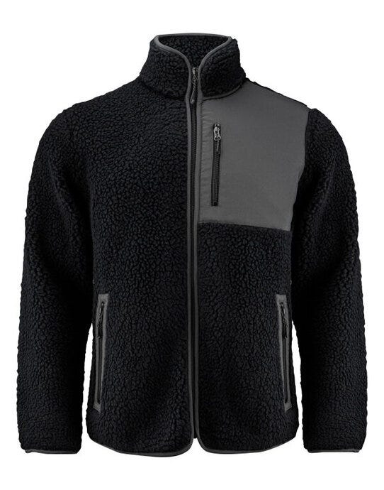 James Harvest HAR2111500 Kingsley Sherpa Fleece - Black
