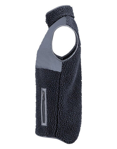 James Harvest HAR2111501 Kingsley Fleece Vest - Navy