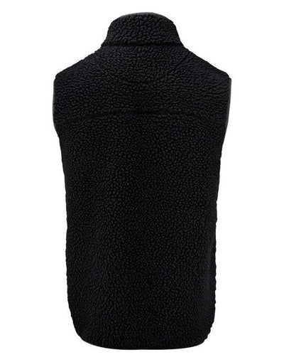 James Harvest HAR2111501 Kingsley Fleece Vest - Black