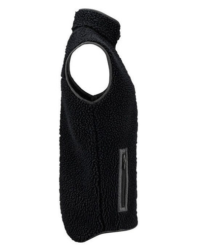 James Harvest HAR2111501 Kingsley Fleece Vest - Black