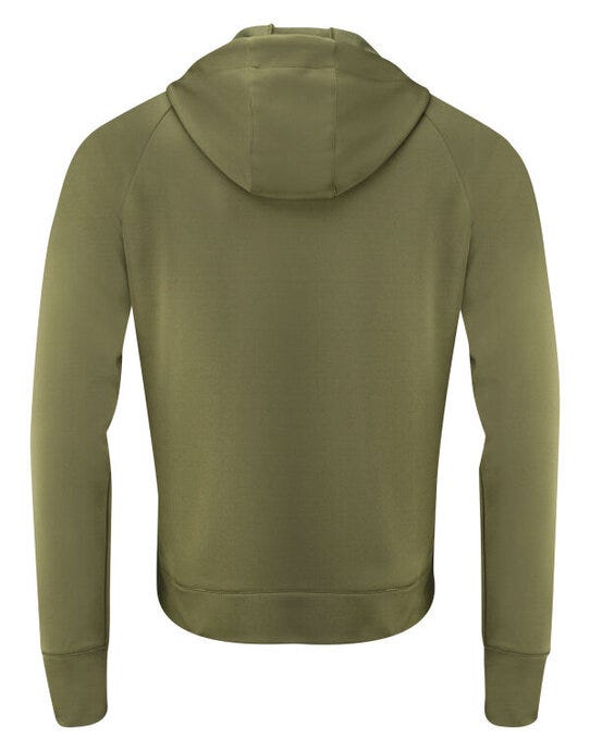 James Harvest HAR2112032 Keyport Hooded Sweat - Moss Green