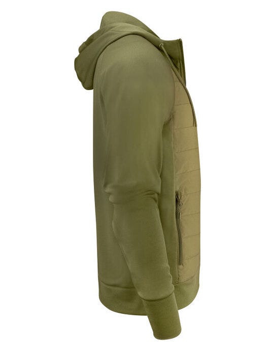 James Harvest HAR2112032 Keyport Hooded Sweat - Moss Green
