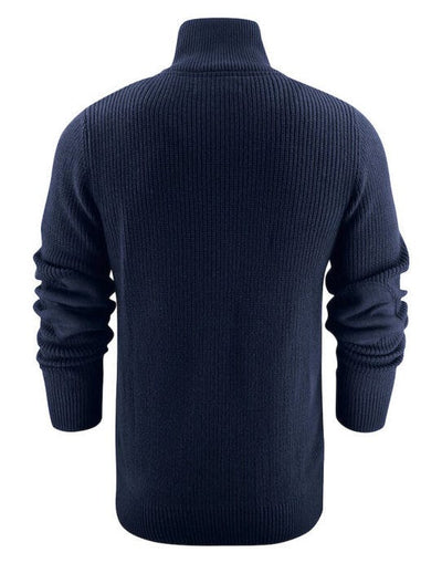 James Harvest HAR2112505 Flatwillow Heavy Knit - Navy