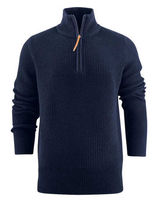 James Harvest HAR2112505 Flatwillow Heavy Knit - Navy
