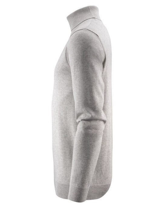 James Harvest HAR2112513 Ashland Turtle Neck Knit - Grey Melange