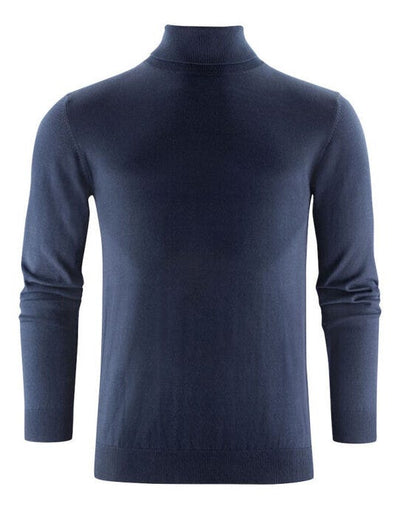 James Harvest HAR2112513 Ashland Turtle Neck Knit - Navy