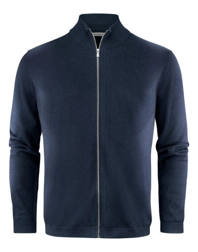 James Harvest HAR2112514 Ashland Knitted Cardigan - Navy