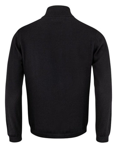 James Harvest HAR2112514 Ashland Knitted Cardigan - Black