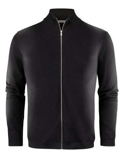 James Harvest HAR2112514 Ashland Knitted Cardigan - Black