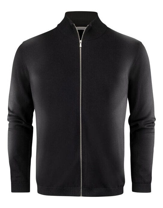 James Harvest HAR2112514 Ashland Knitted Cardigan - Black