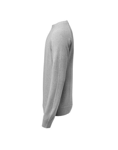James Harvest HAR2112516 Ashland Casual Knit Sweat - Grey Melange