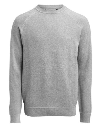 James Harvest HAR2112516 Ashland Casual Knit Sweat - Grey Melange