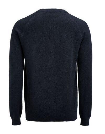 James Harvest HAR2112516 Ashland Casual Knit Sweat - Navy
