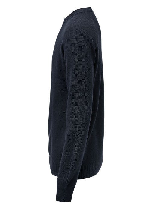 James Harvest HAR2112516 Ashland Casual Knit Sweat - Navy