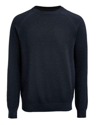James Harvest HAR2112516 Ashland Casual Knit Sweat - Navy
