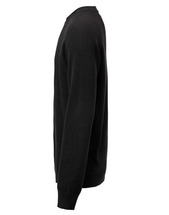 James Harvest HAR2112516 Ashland Casual Knit Sweat - Black