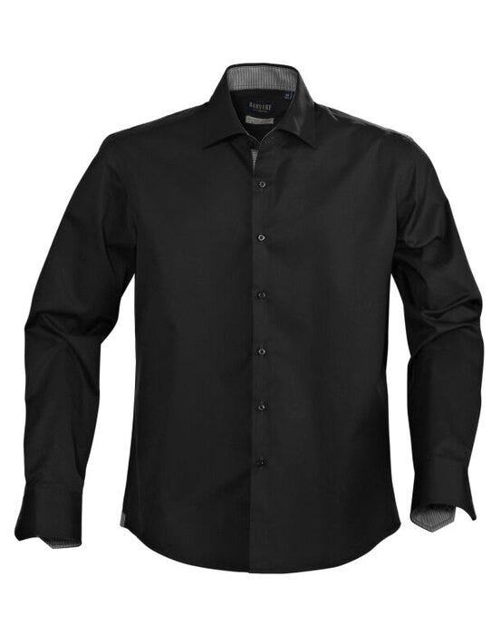 James Harvest HAR2113030 Baltimore Shirt - Black