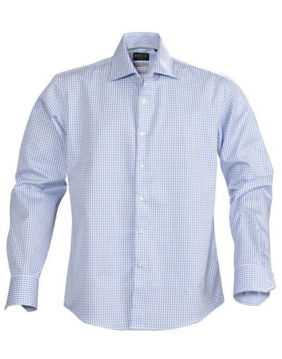 James Harvest HAR2113032 Tribeca Shirt - Light Blue