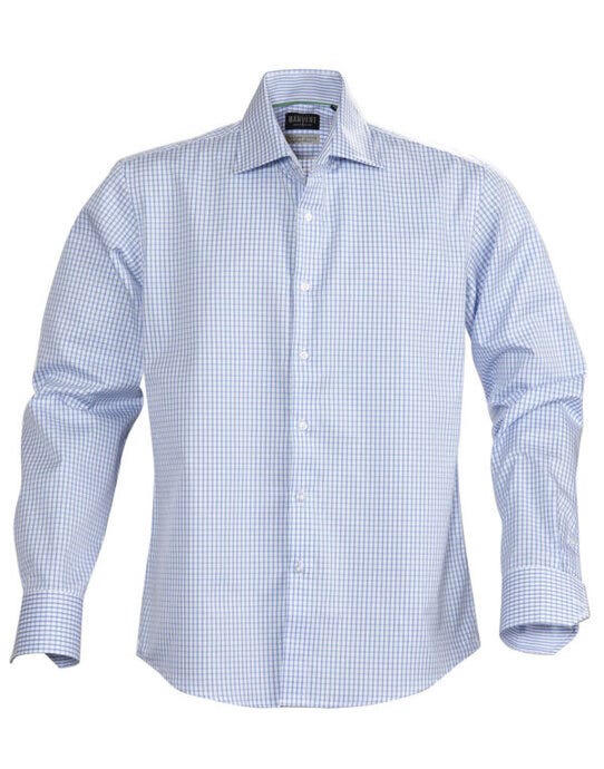 James Harvest HAR2113032 Tribeca Shirt - Light Blue