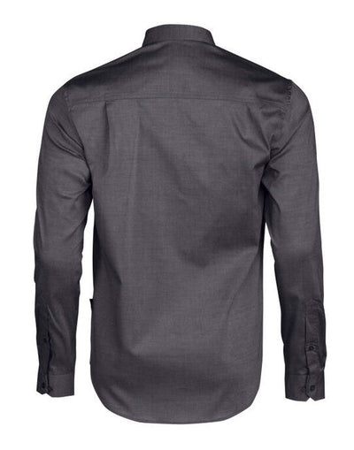 James Harvest HAR2113033 Oxford Shirt - Grey