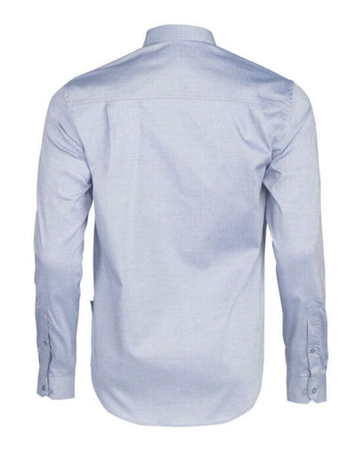 James Harvest HAR2113033 Oxford Shirt - Blue