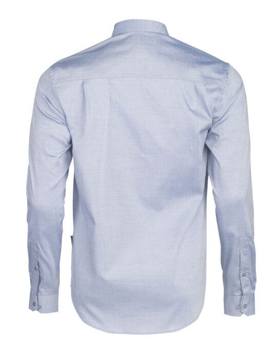 James Harvest HAR2113033 Oxford Shirt - Blue